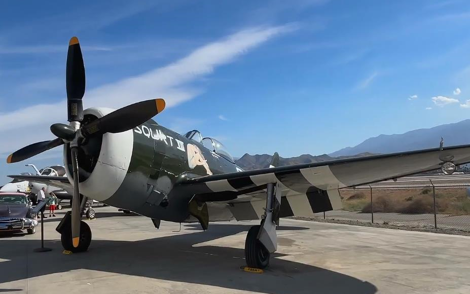 【加利福尼亚州】棕榈泉航空博物馆 | p-47d"雷电"战斗机(2024/3/)