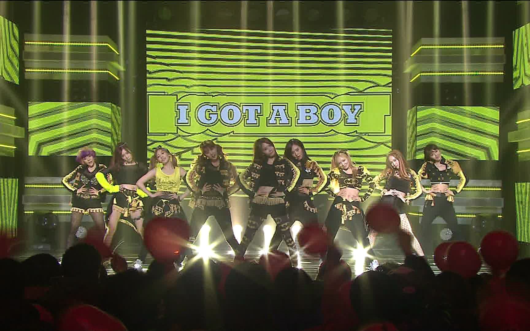 【live】少女时代 - i got a boy tts mc cut 中字 130112 mbc 音乐