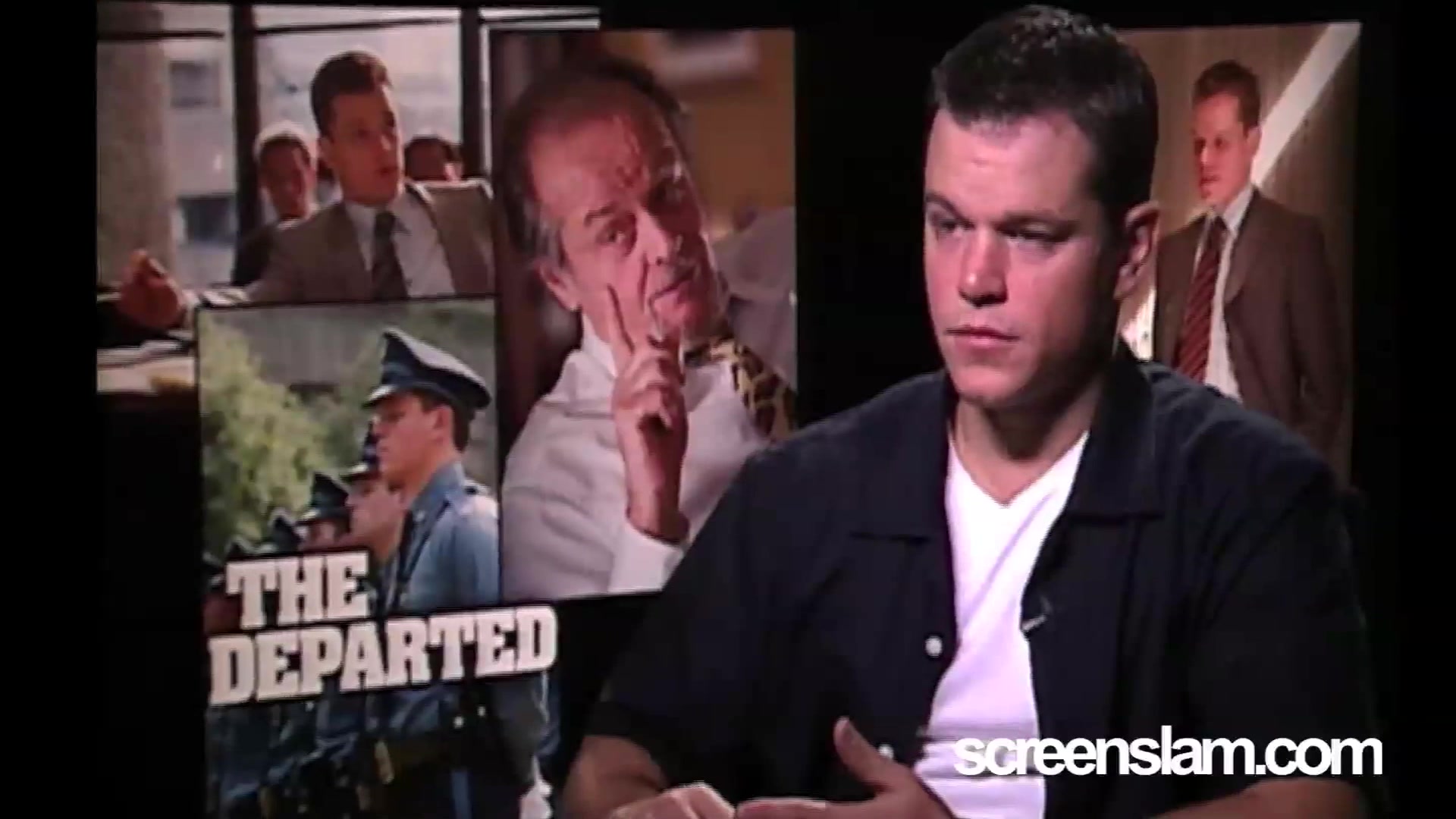 [图]Matt Damon The Departed Interview