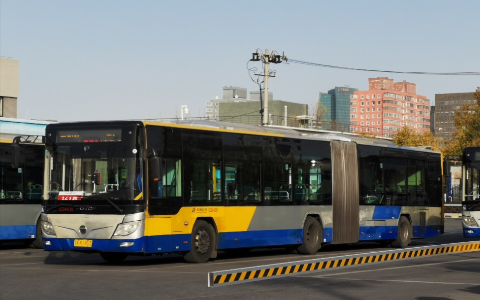 【平稳安静的高配车】北京公交361路bj6160c6ccd型城市客车运行实况