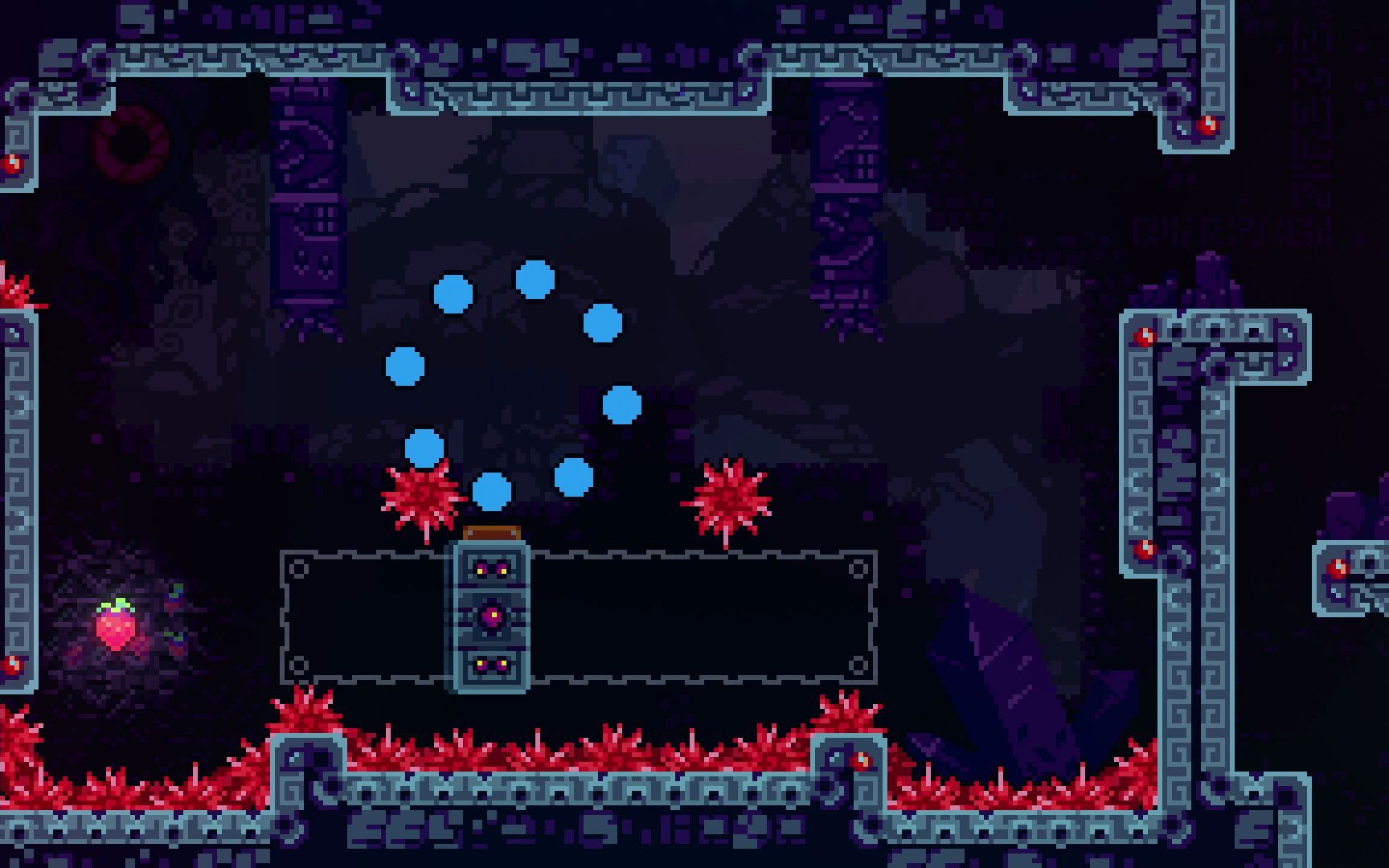 [图]【Celeste/蔚蓝】古庙中唤醒的自我，战胜镜中梦魇。