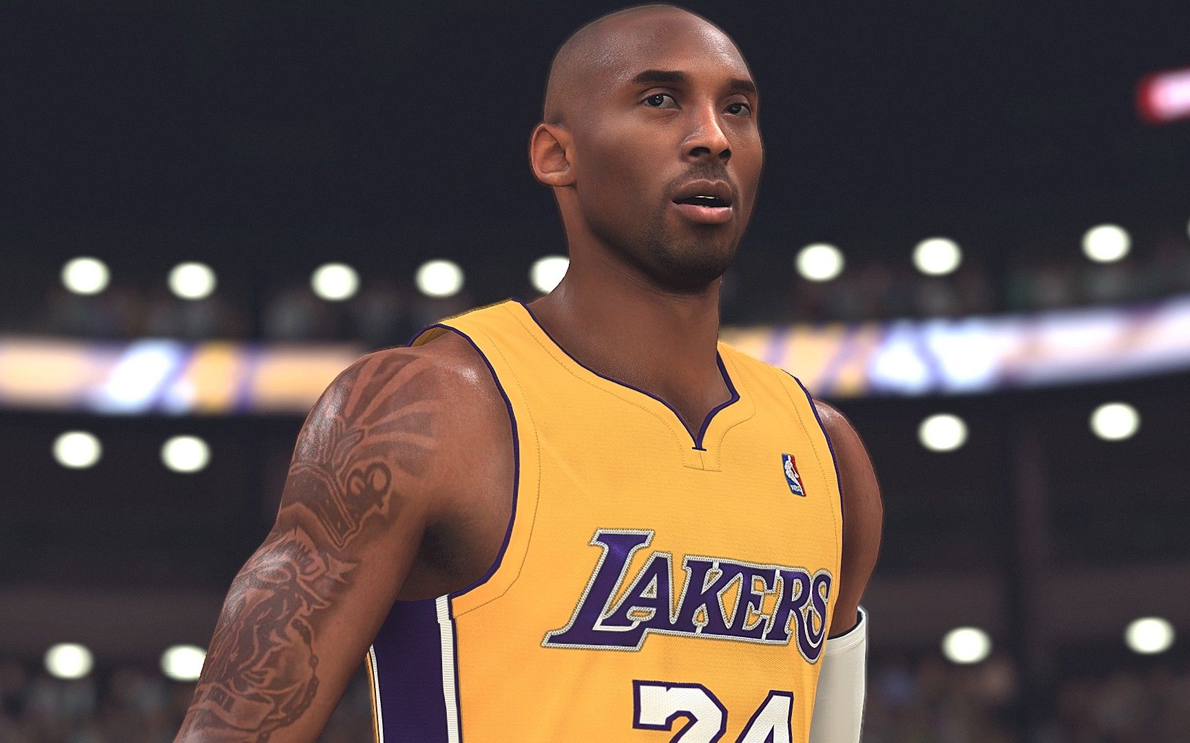 nba2k23 科比·布莱恩特 manba forever 后仰跳投如那幅画一般的男人