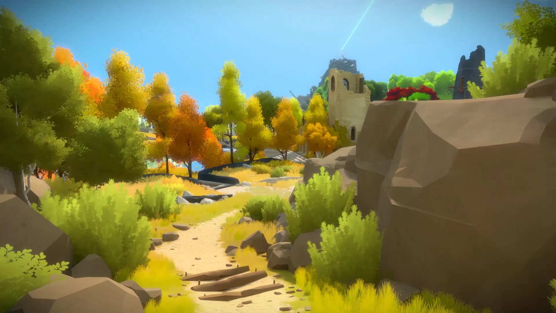 the witness(见证者) 实况解说ep3:城堡迷宫有点坑