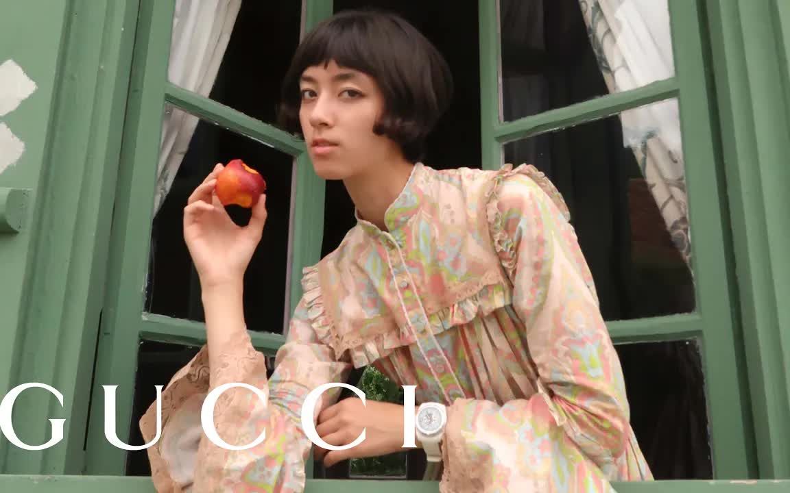 [图]When Time Stands Still with Megan Otnes and the Gucci Dive Watch.mp4