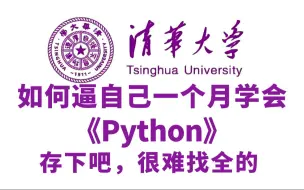 Descargar video: 【整整600集】清华大佬168小时讲完的Python零基础全套教程，全程干货无废话，学完即可就业，拿走不谢，这还学不会我退出IT界！