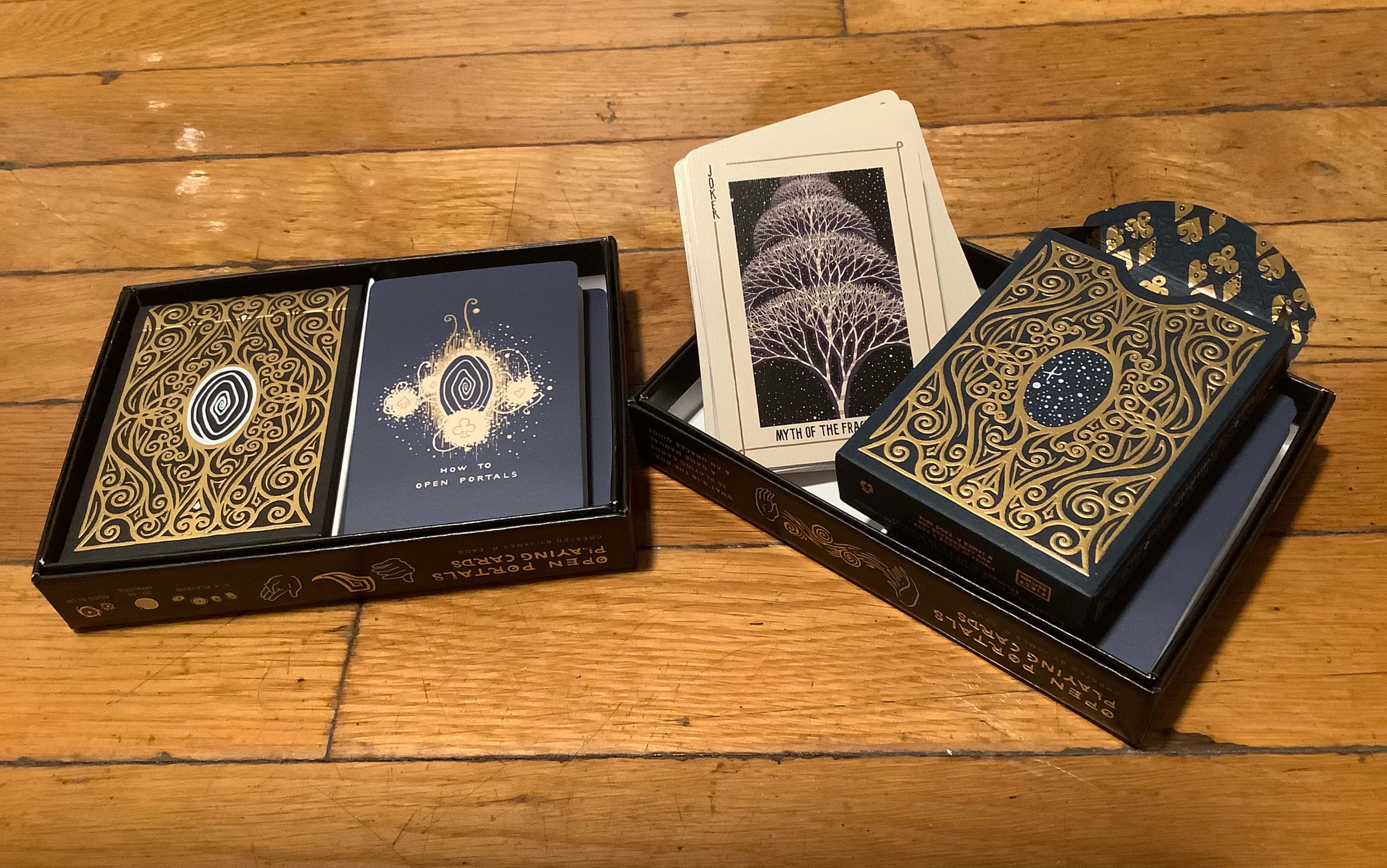 神谕卡扑克牌开箱「open portals playing cards」