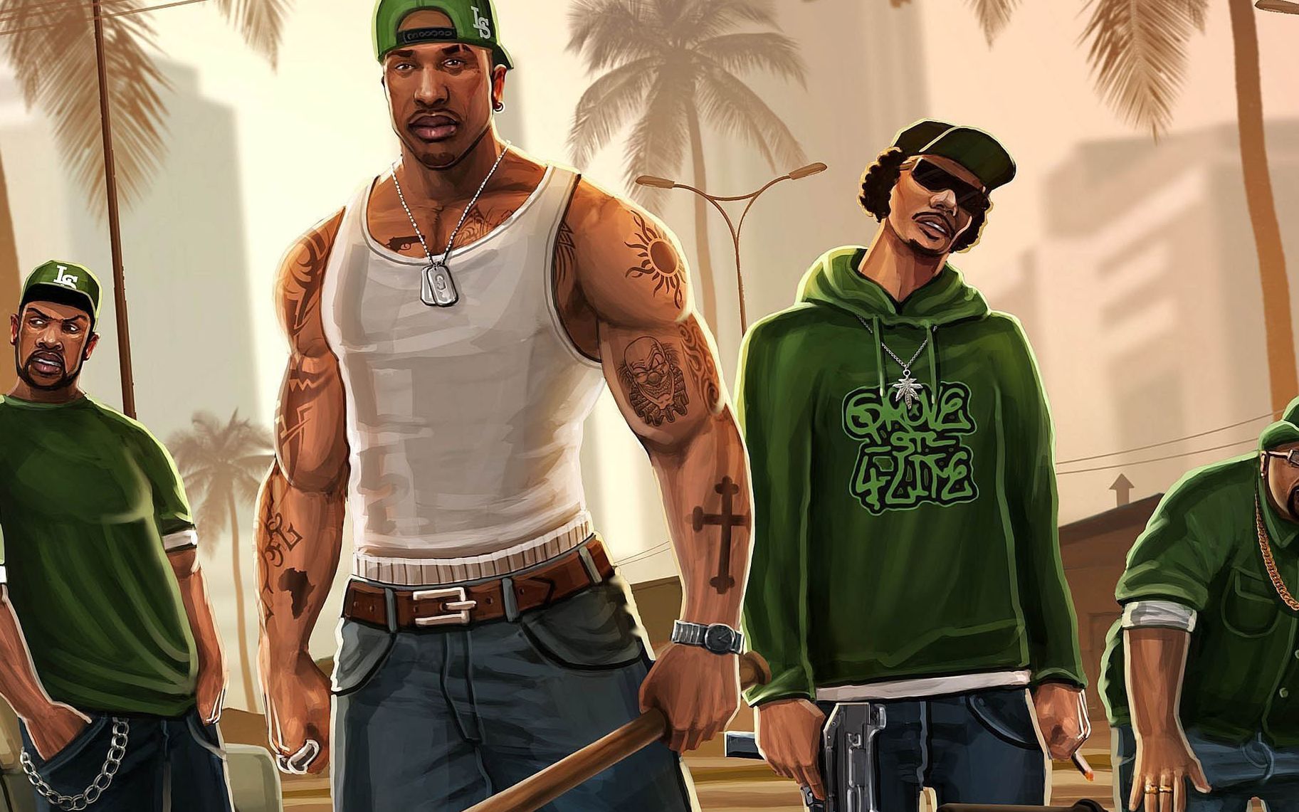 [gta原声大碟]cj语录剪辑_哔哩哔哩 (゜-゜)つロ 干杯~-bilibili