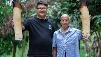 190买两根牛蹄，阿米做“炭烤牛蹄”先卤再烤，软烂入味，解馋