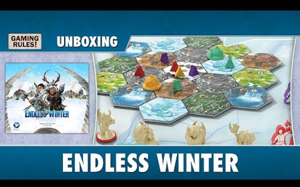 [图]《无尽冬日》（2022）开箱 Endless Winter - Unboxing