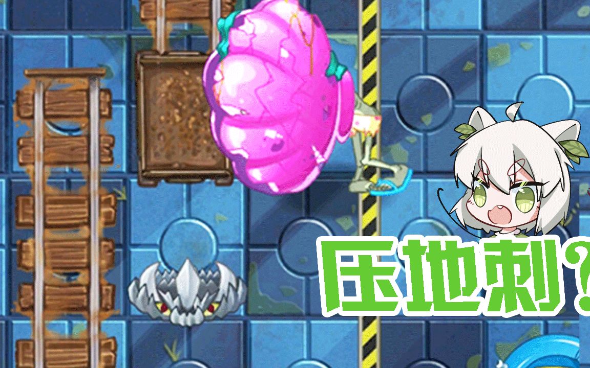 植物大战僵尸:原来贝壳僵尸还能这样压地刺?小蛙:涨知识了!