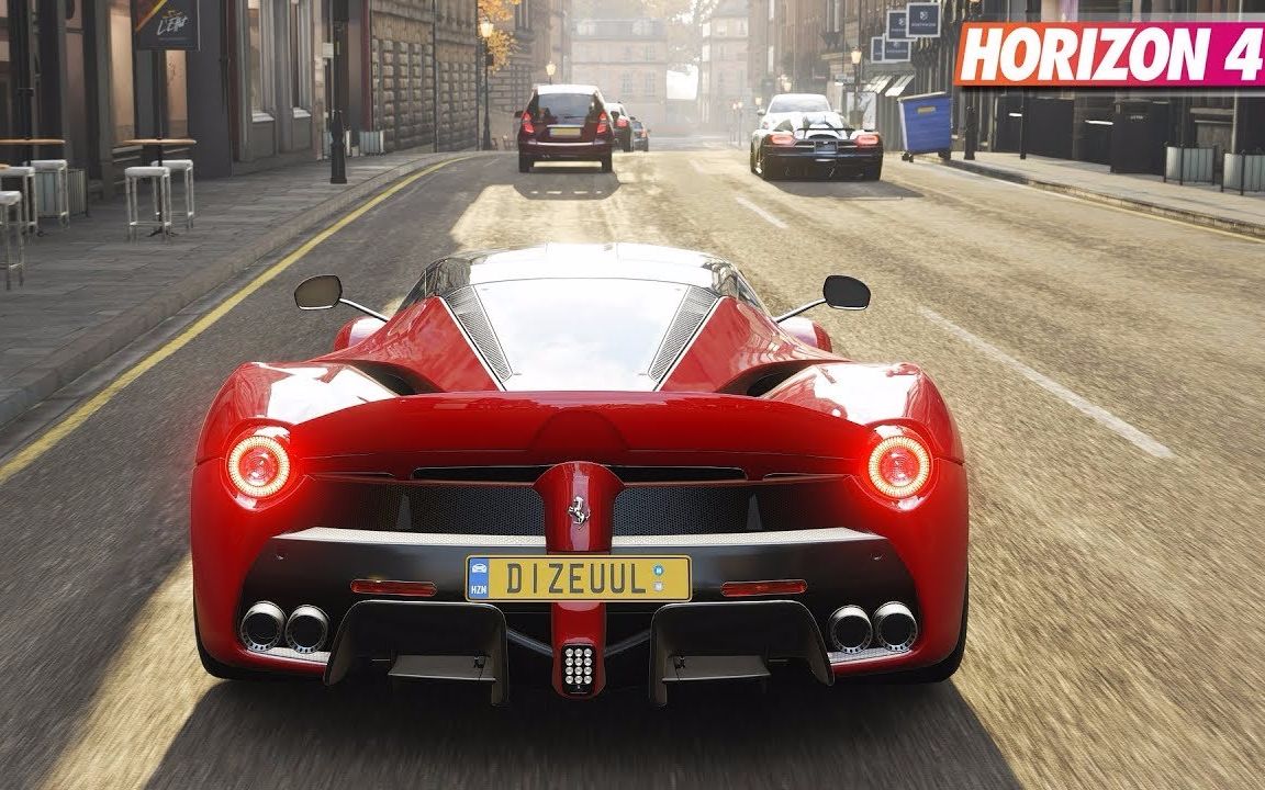 地平线4法拉利laferrari试驾