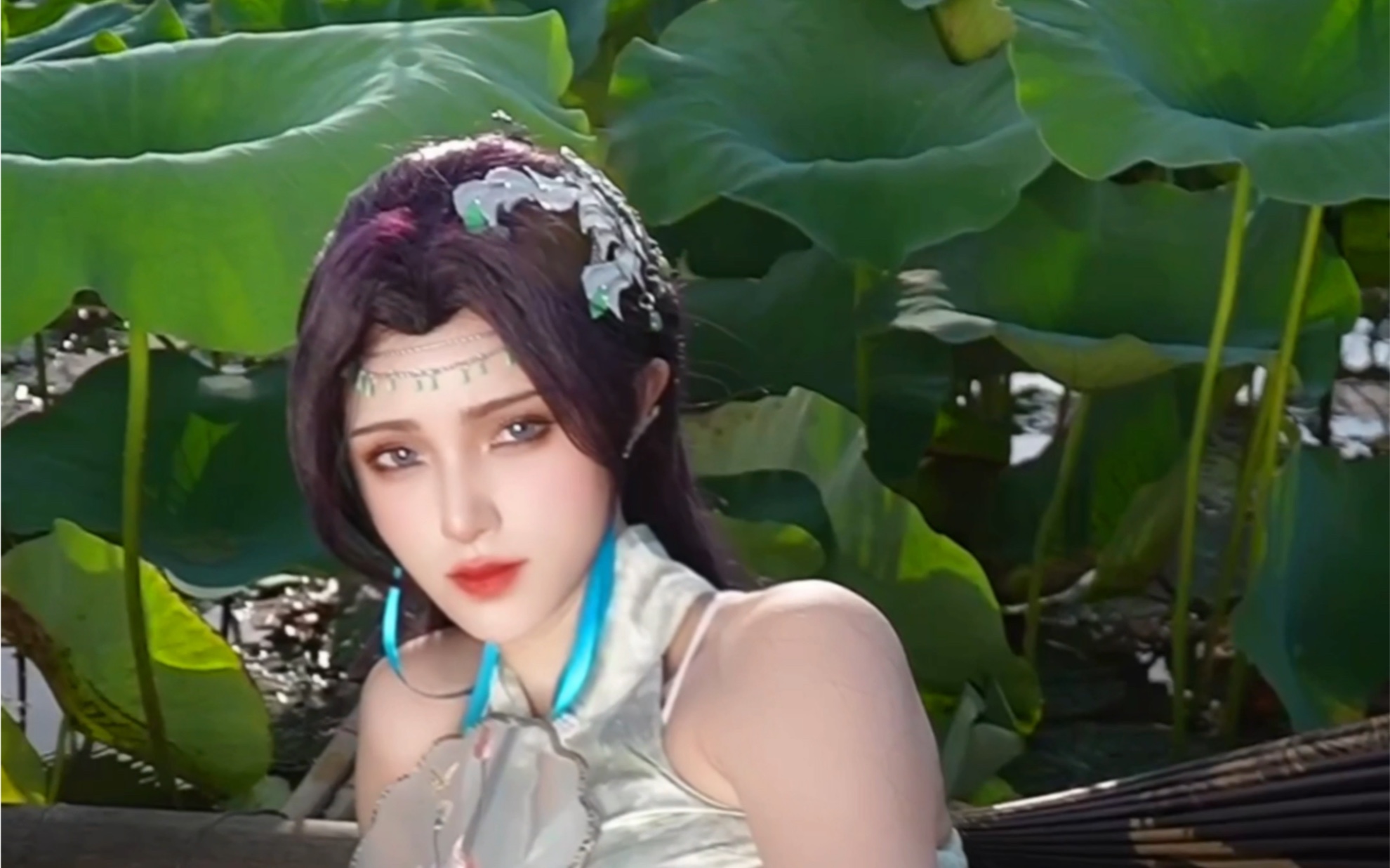 来感受一波云韵的旗袍吧-绾绾samr-绾绾samr-哔哩哔哩视频