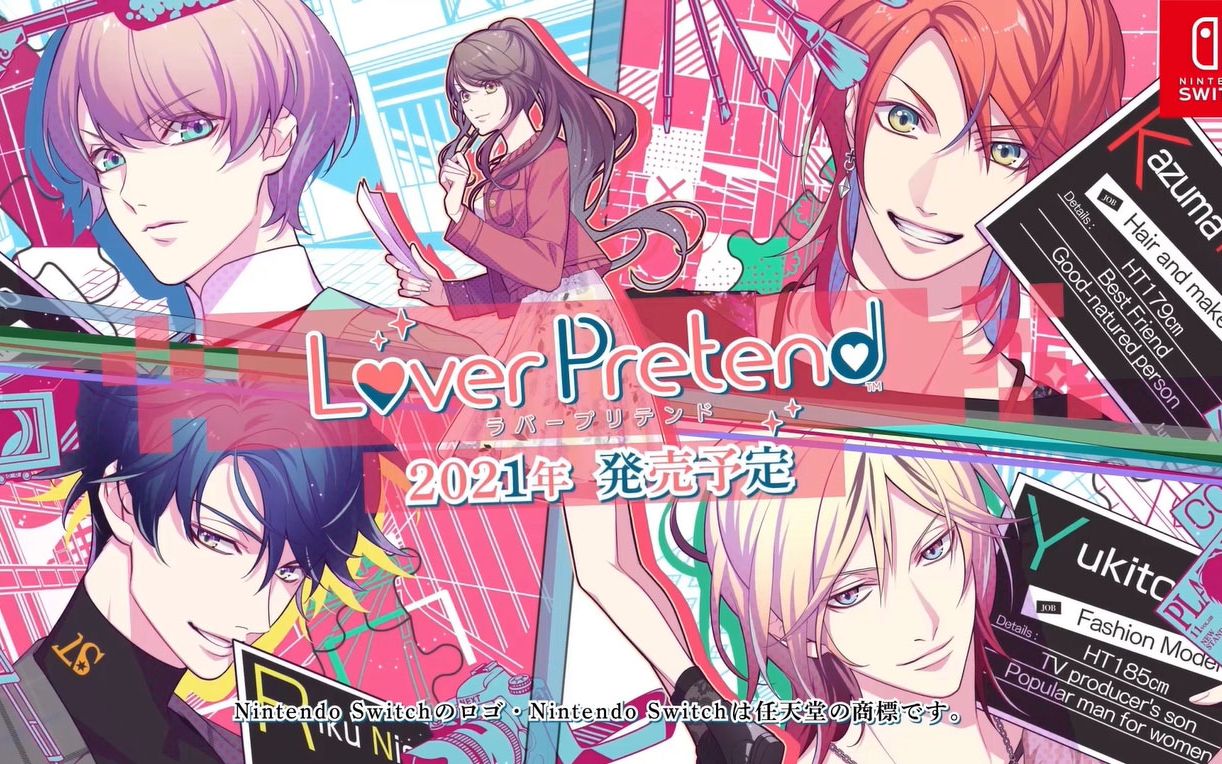 [图]【中字PV】2021年发售予定「LoverPretend」 “OTOMATE NEW TITLE PARTY ”公开Movie