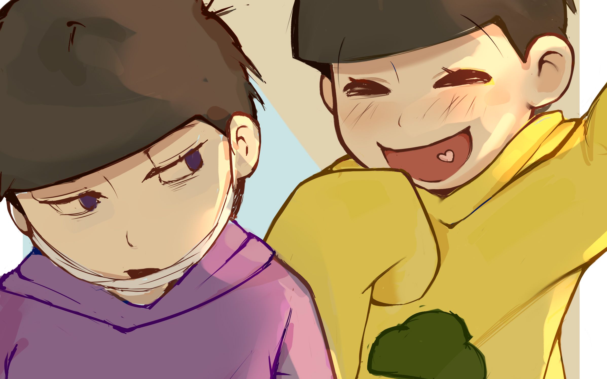 【绘画过程】数字松