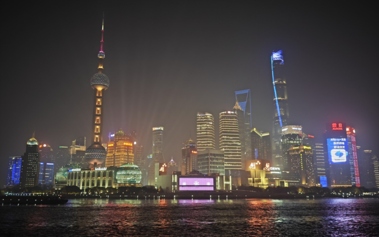 【4k/杜比视界】上海外滩夜景1分钟