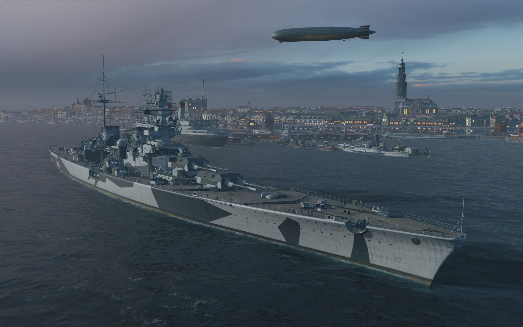 【战舰世界】德意志狙击手---德国大巡齐格飞残局1