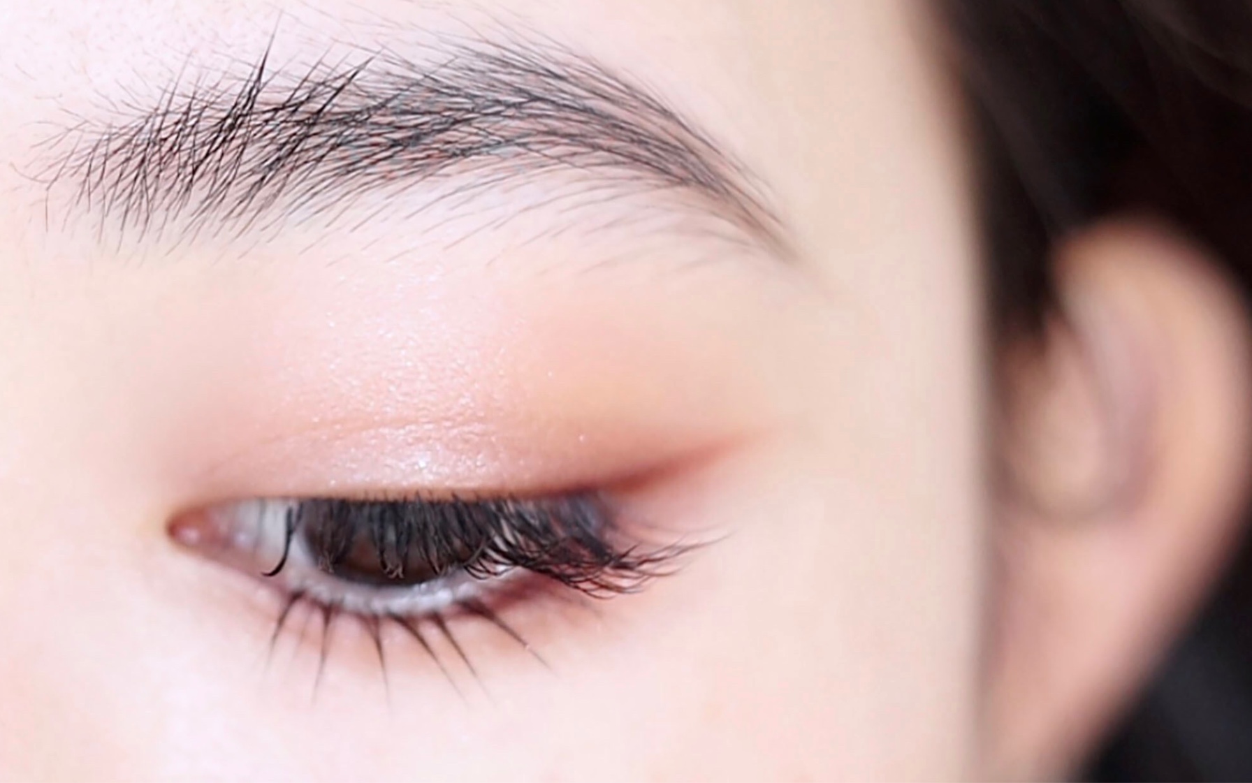 夏日清透眼妆 520约会妆 简约韩系水光眼妆