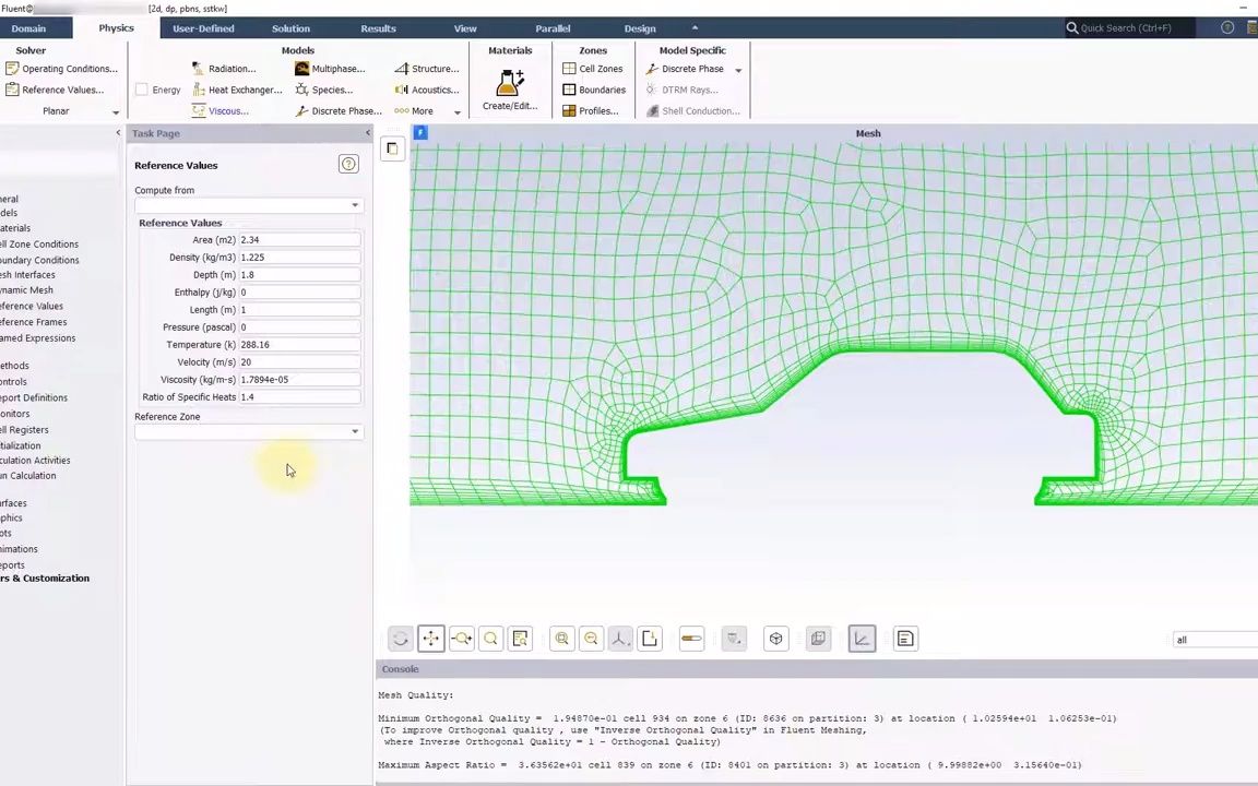 Flow Over a 2D Sedan Car Shape — Simulation Example哔哩哔哩bilibili