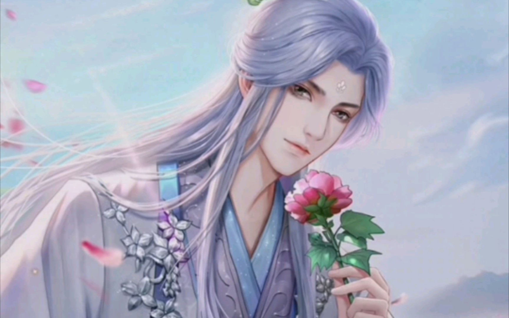 遇见尊上-梨容生日卡牌《繁花一醉》