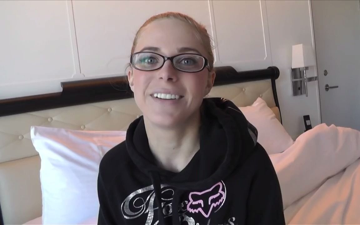 美国女星派妮徘克斯pennypax在拉斯维加斯接受采访