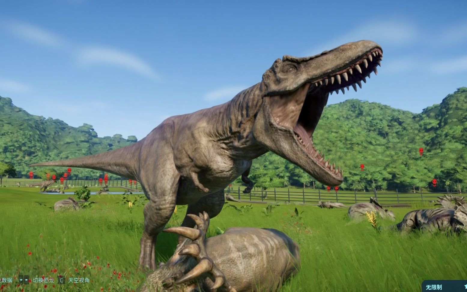 冤家路窄:30诸城暴龙 vs. 60中国角龙_哔哩哔哩_bilibili