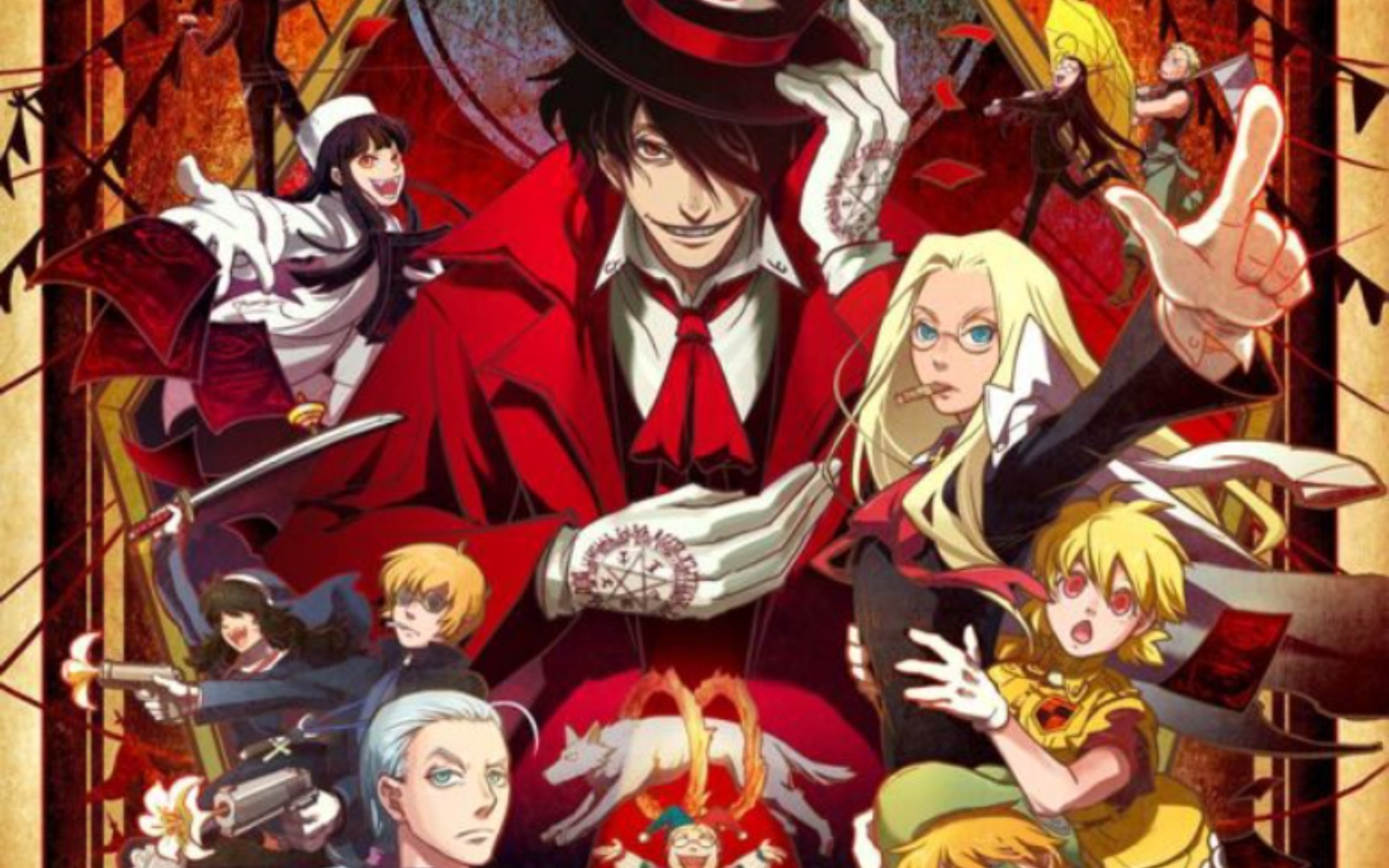 [hellsing/amv]嘶吼浴血,在夜晚释放出另一个自我,黎明前让你内心的