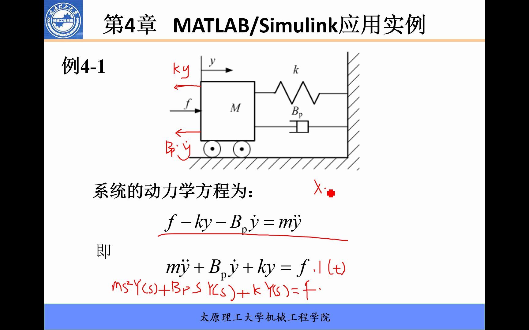 [图]机械平移系统建模与仿真