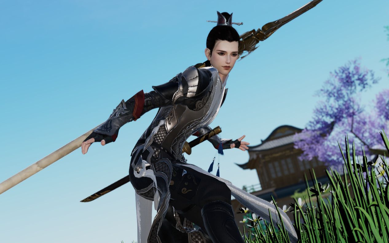 【剑网3】鹤梦军爷花滑,这小蛮腰谁看了不馋?