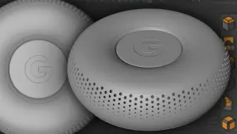 C4D建模/智能音箱