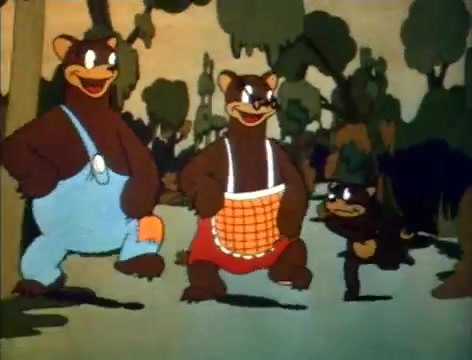 [图]【UB Iwerks】三只熊（1935年）