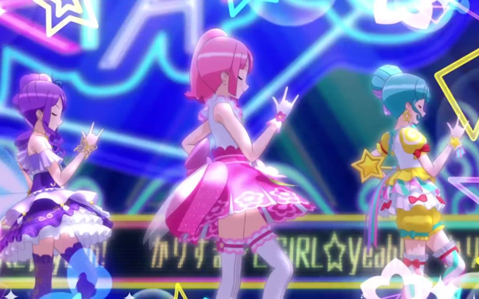 【美妙天堂/60帧/live】来看三角铁组合的精彩演出:かります～とgirl