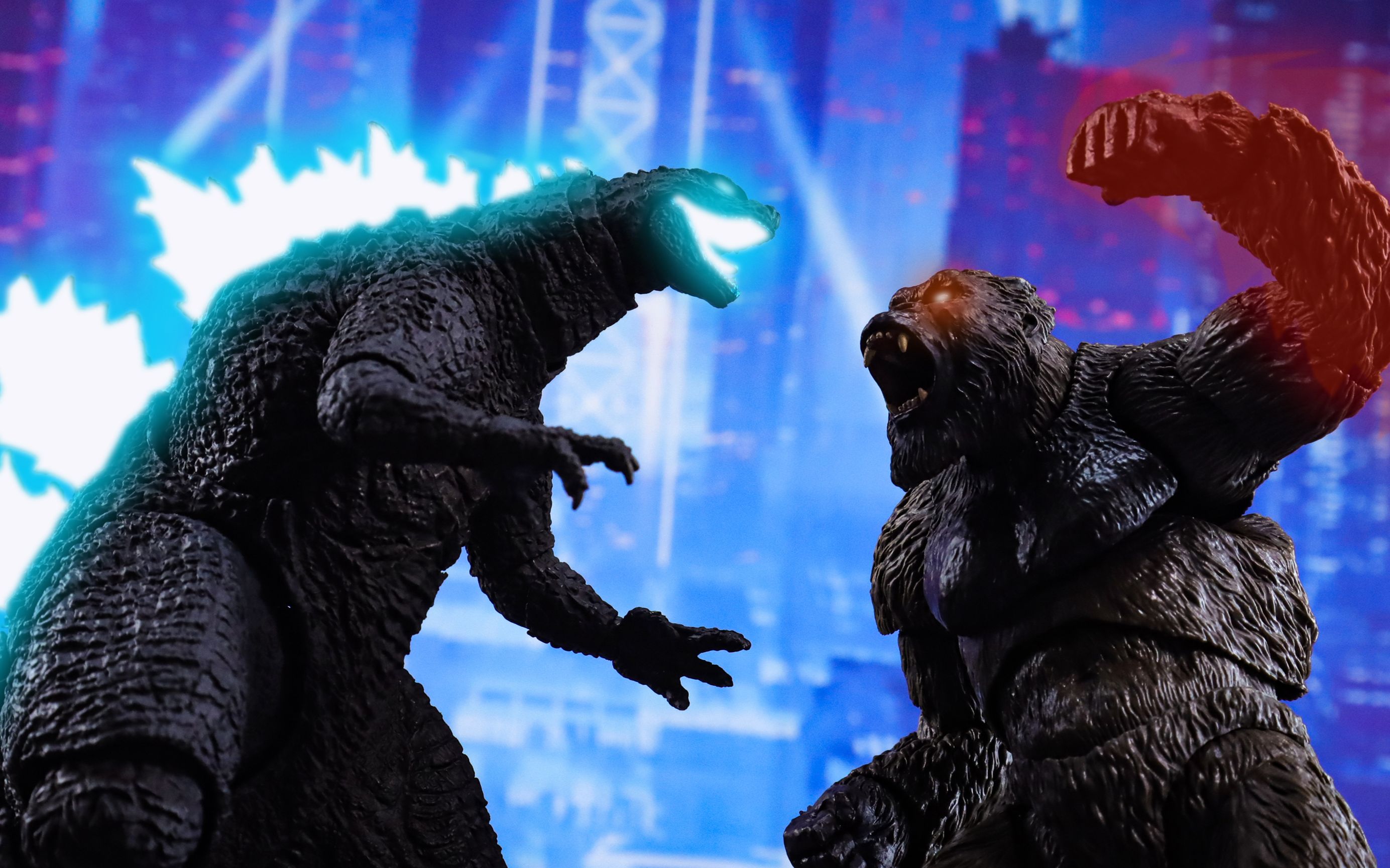 活动作品猛汉对决哥斯拉大战金刚定格动画