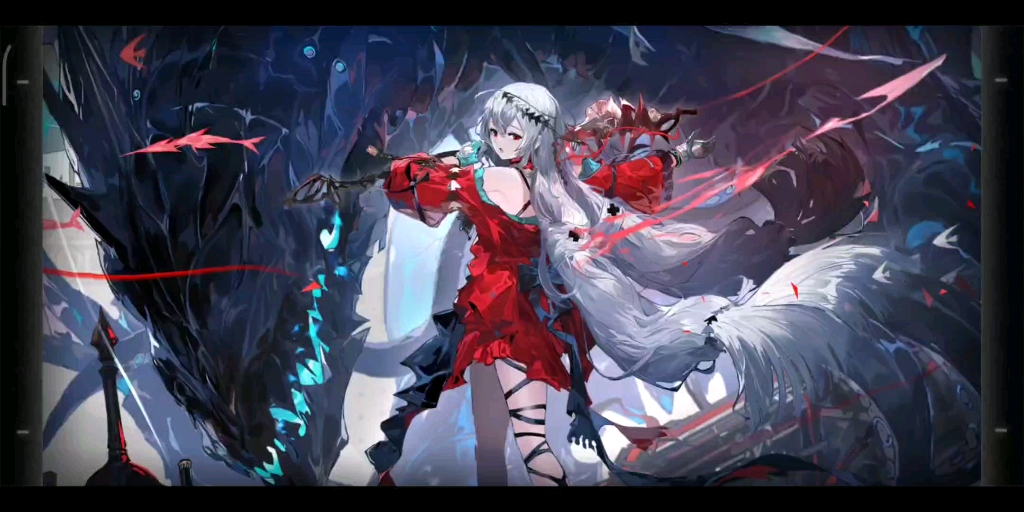 【明日方舟】浊心斯卡蒂精二皮肤预览