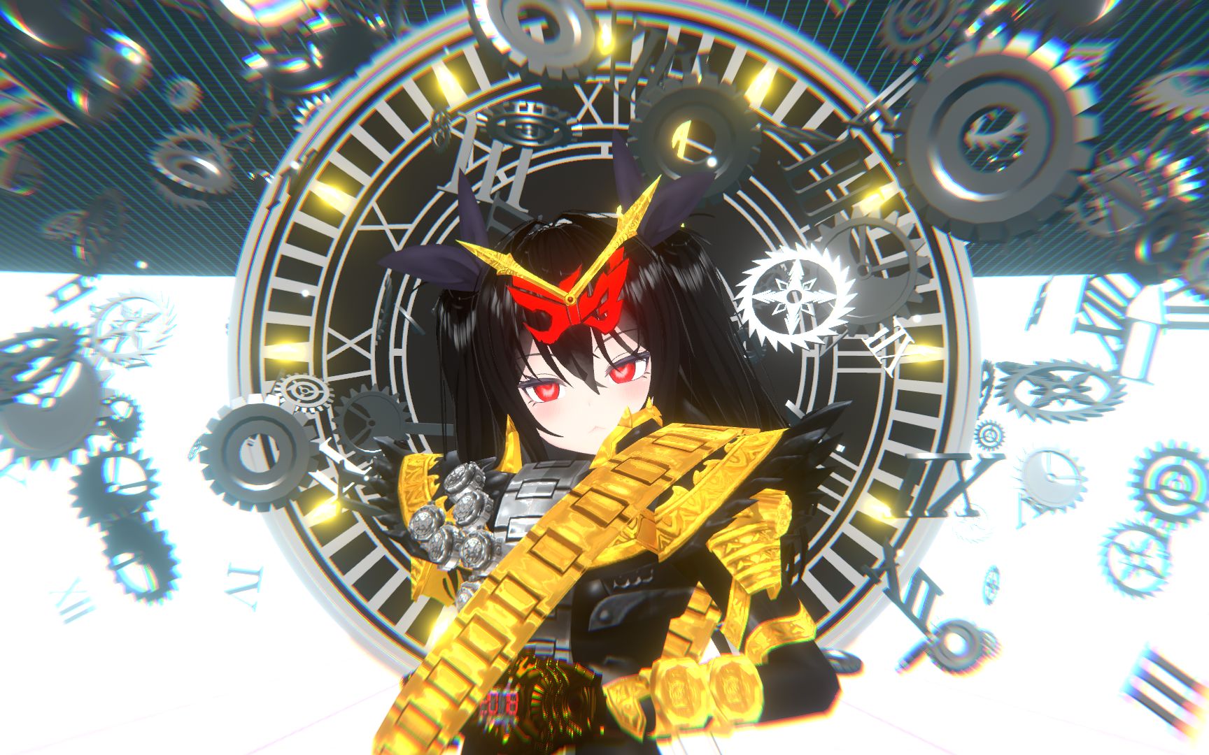 【vrchat 】假面骑士娘化 逢魔时王 变身