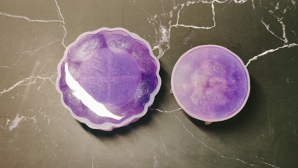 [小晨晨滴胶脱模]星河入梦 紫色收纳罐子来啦 已定