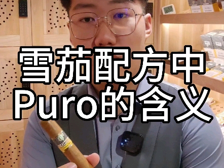 雪茄配方中“Puro”的含义哔哩哔哩bilibili