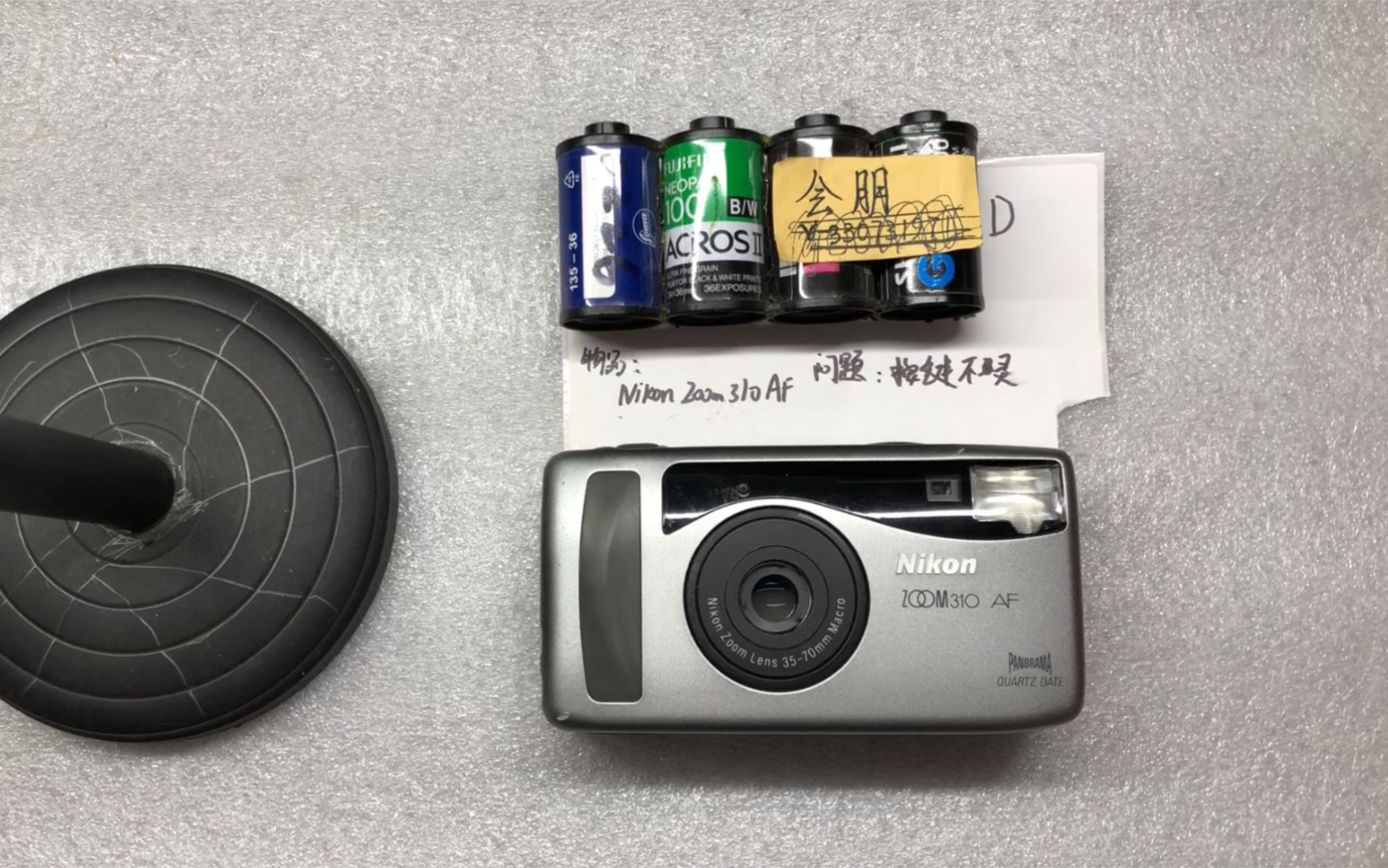 nikon/尼康 zoom 310 af 日本135胶片胶卷便携照相机拆机维修清理保养