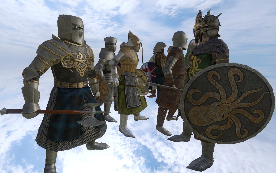 【潘德的预言】潘德大陆盾斧高手大战 斧头帮内战