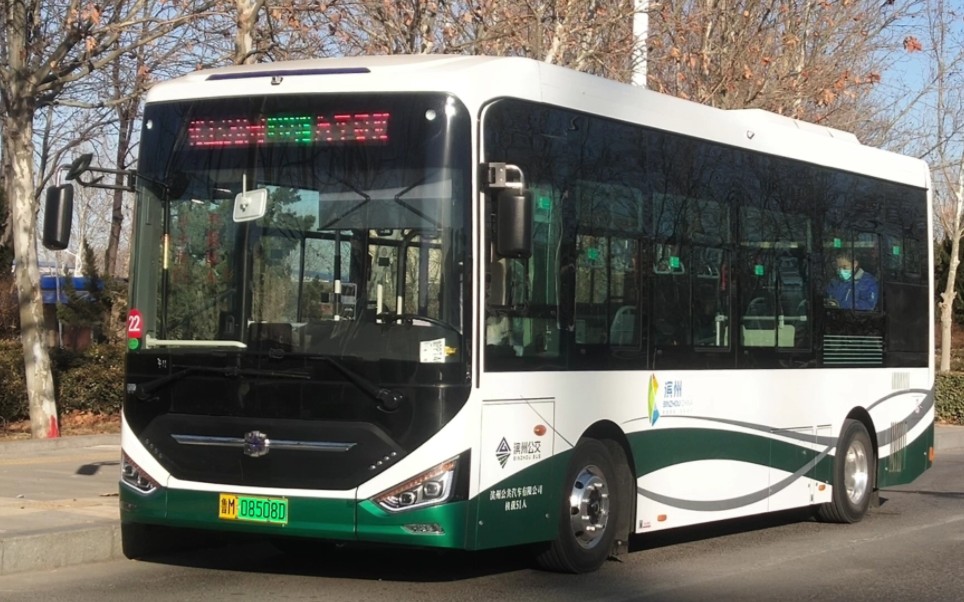 【新车首发】【滨州公交pov】102路上行(汽车总站→化工分公司)全程