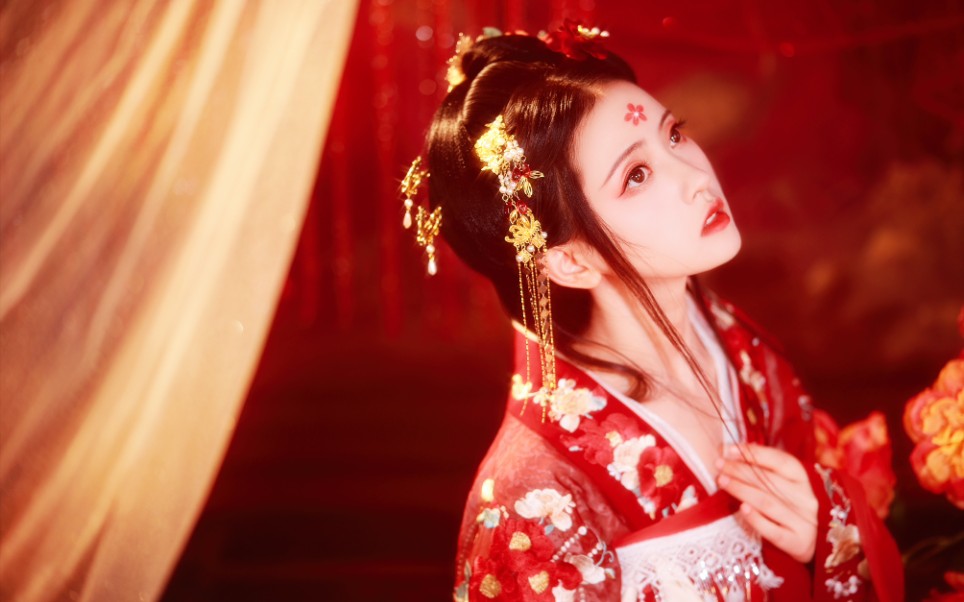 【古风|花魁】若我身穿红衣,你会想要娶我吗?