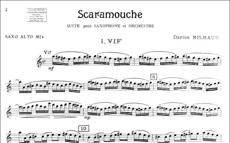 [图]SCARAMOUCHE钢琴伴奏