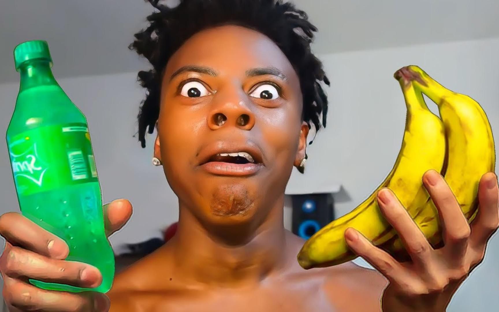 甲亢哥雪碧香蕉挑战意外拨打救护车