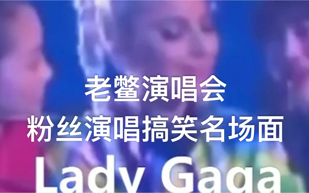 [图]Lady Gaga演唱会粉丝演唱名场面【第六期】