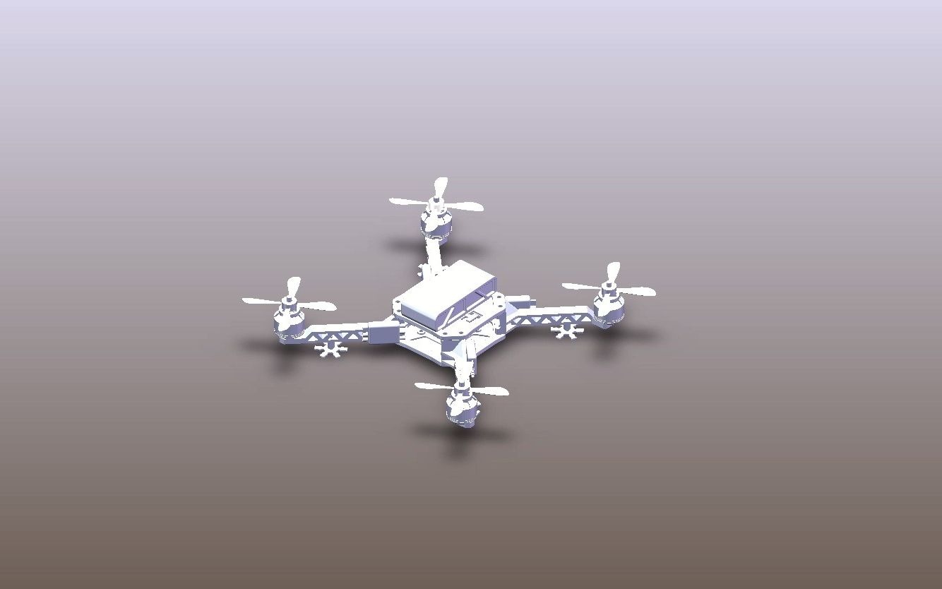 无人机爆炸图solidworks运动仿真学习