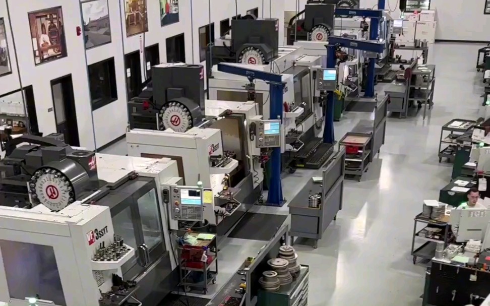 清一色哈斯机床