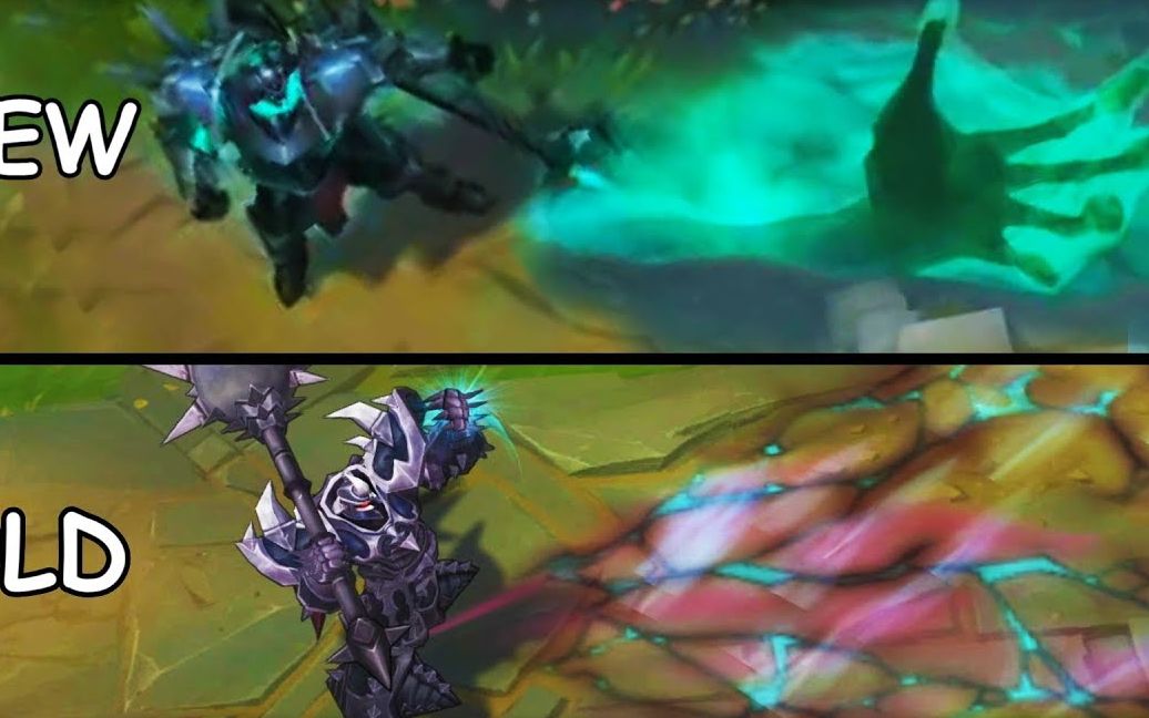 莫德凯撒新旧技能对比妮蔻啥新皮肤adc啥新爹