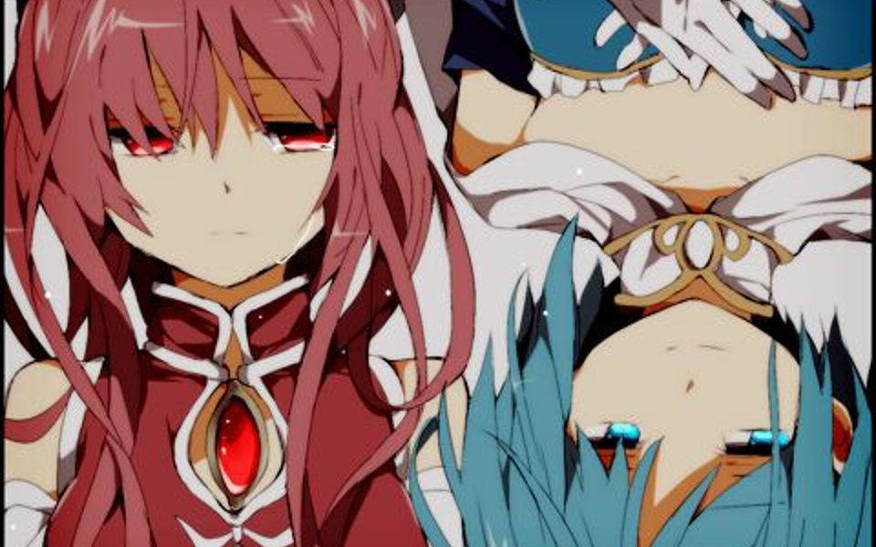 魔圆红蓝希望与绝望中徘徊的两人