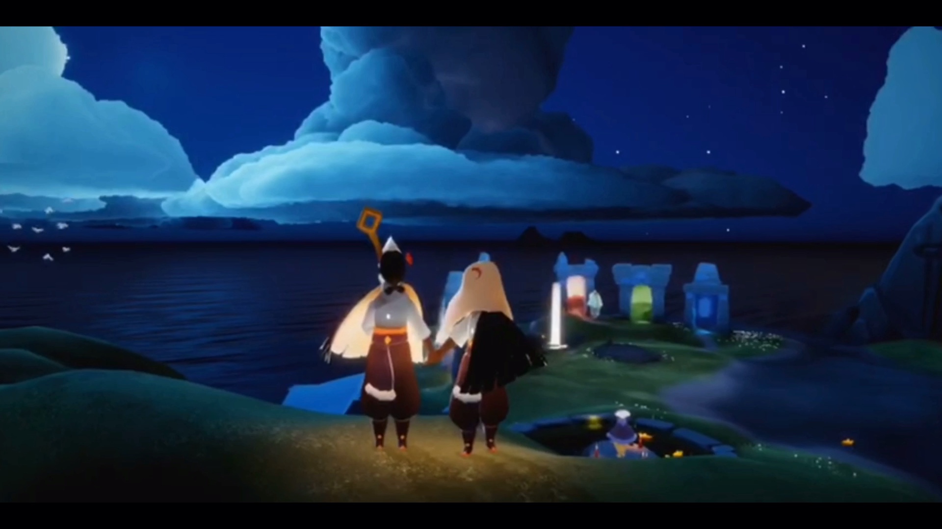 光遇sky龙骨雨林慢动作打卡