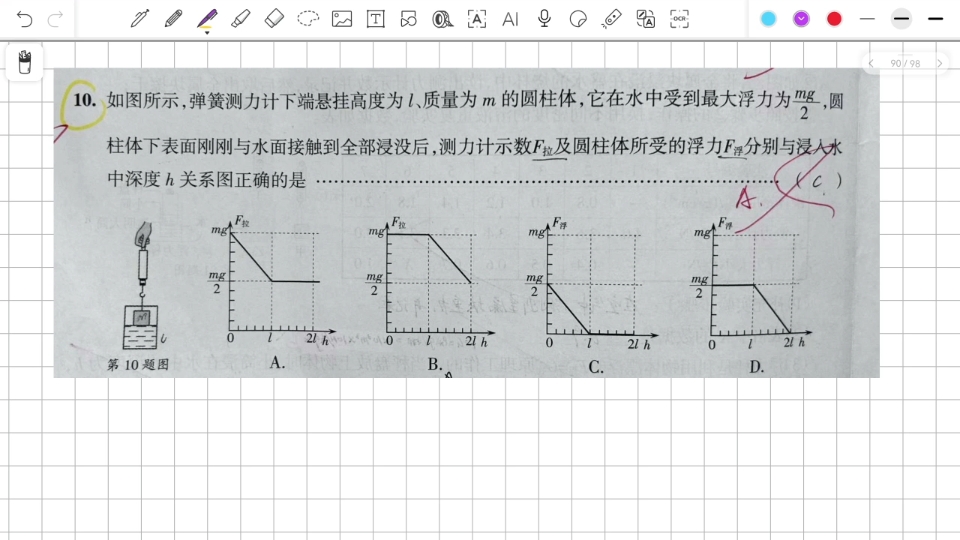 称重法测浮力实验分析哔哩哔哩bilibili