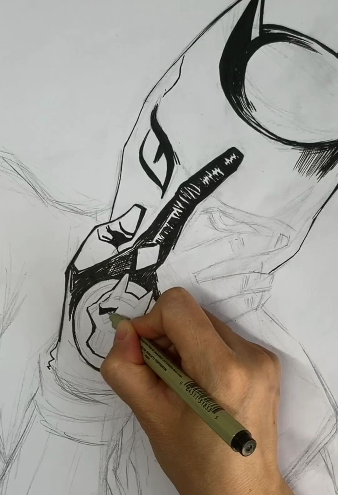 竖屏【jojo的奇妙冒险】吉良吉影 替身 killer queen 手绘